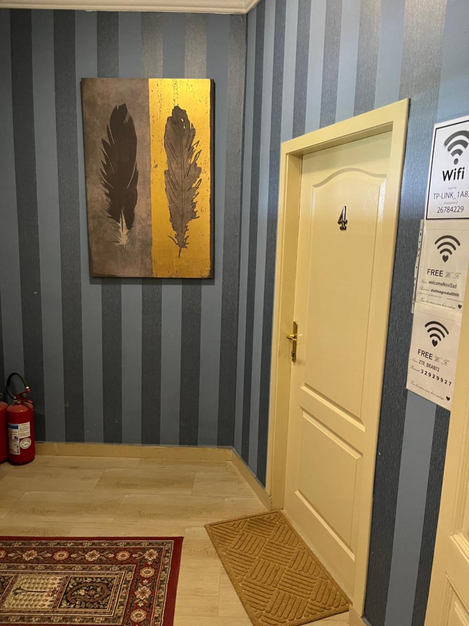 Sobe Sa Sopstvenim Kupatilom Private Rooms Bathroom In Center Novi Sad Exteriör bild